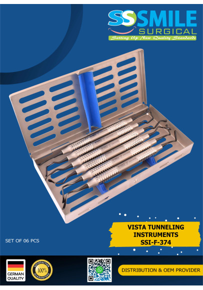 Vista Tunneling Instruments Set of 6 Pcs