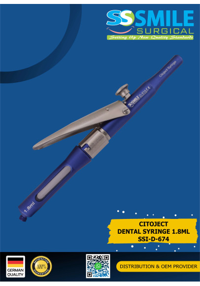 Citoject Dental Syringe 1.8ml