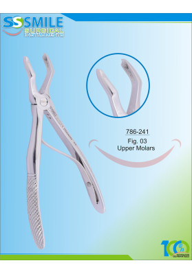 Baby Extracting Forcep Fig. 3 Upper Molars