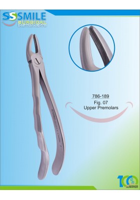 Extracting Forcep Anatomical Handle Fig. 7 Upper Premolars