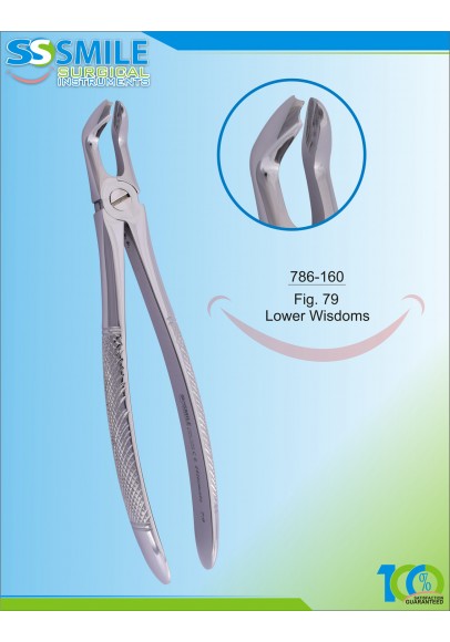 Extracting Forcep English Pattern Fig. 79 Lower Wisdoms