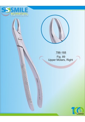 Extracting Forcep English Pattern Fig. 89 Upper Molars, Right