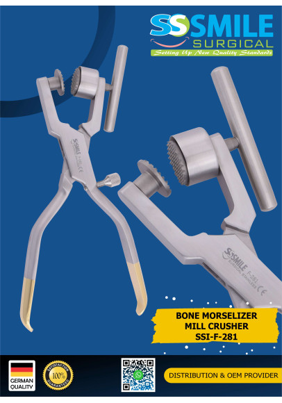 Bone Morisilizer Mill-Crusher With Titanium Plates