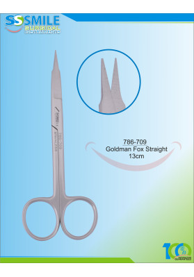 Goldman Fox Scissor Straight 13 cm